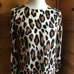 Chicos Leopard Print Top
